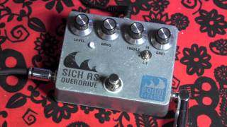 Bondi Effects SICK AS OVERDRIVE guitar pedal demo with Tele