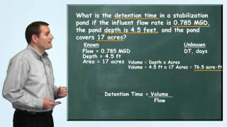 Problem Solved: Detention Time Problem - Wastewater Math