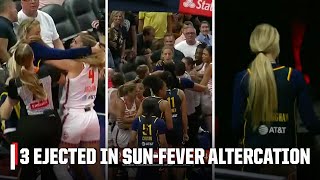 Sophie Cunningham, Jacy Sheldon EJECTED as tensions boil over 👀 | WNBA on ESPN