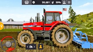 Farming Simulator 20 - Let's Drive Tractor - Farm Games! - Android gameplay