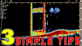 3 MEGA Live 2 Tips to See Fish Better (Forward Facing Sonar Full Settings)