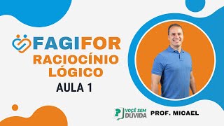 FAGIFOR  | RACIOCÍNIO LÓGICO |  IBFC | AULA1