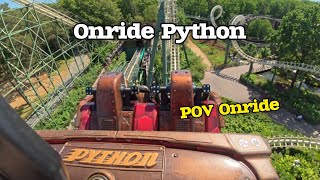 [#Efteling] 🐍 DE PYTHON: Volledige POV Onride ~ Efteling 2026