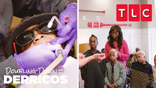 The Derricos Go to The Dentist | Doubling Down With the Derricos | TLC