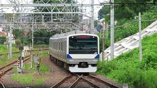 常磐線E531系 取手駅到着 JR East Jōban Line E531 series EMU