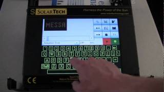 Adding a Message to the Library - SolarTech Controller Ver. 2