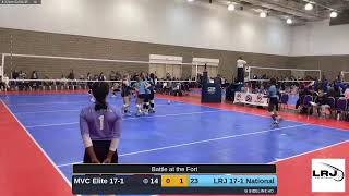 LRJ 17-1 National vs. MVC Elite 17-1 (2025.02.01)