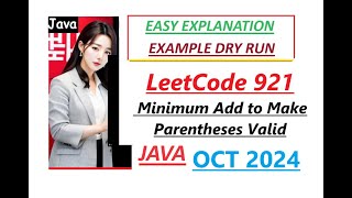 Minimum Add to Make Parentheses Valid | Leetcode 921 | 2 Approaches | Stacks|Java| Developer Coder
