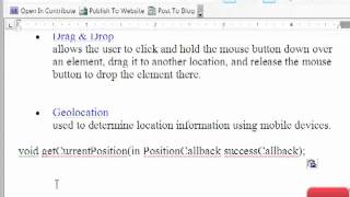 HTML5 Programming Tutorials 14 01