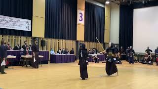 Mami Ito (TOR) vs Bora Choi (JUN) Women - JCCC Senior Kendo Tournament 2022