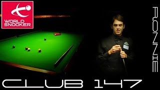 147 key shot - Snooker maximum break