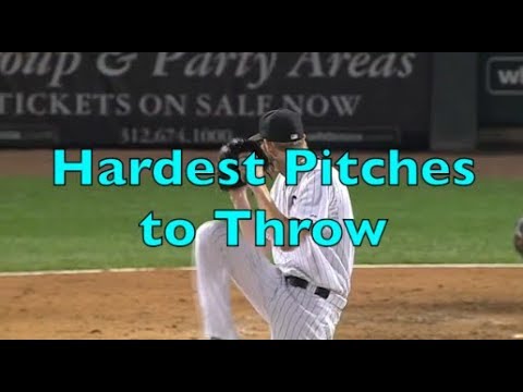 What is the hardest pitch to throw?