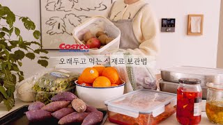 SUB)✨ How to store large-capacity ingredients / Storing Costco ingredients