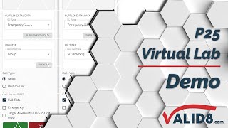 P25 Virtual Lab Demo