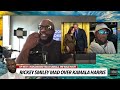 rickey smiley is trash going off on black people for not supporting kamala harris voting for trump