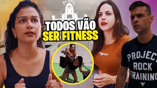 Nossa empregada ta d0ida quer treinar enquanto trabalha, disse que agora todo mundo vai ser fitness!