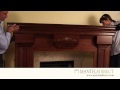 Wood Fireplace Mantel Surround | Installation | MantelsDirect.com Wood Fireplace Mantel Surround | Installation | MantelsDirect.com