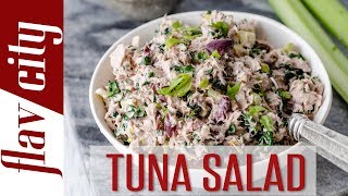 Tuna Salad With Kale, Pecans, & Avocado Oil Mayo - Bobby's Kitchen Basics