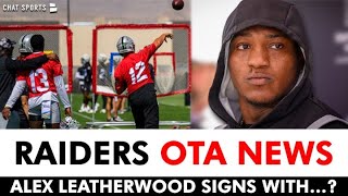 Las Vegas Raiders OTA News Today Ft. Zamir White + Alex Leatherwood Signs With AFC West Rival