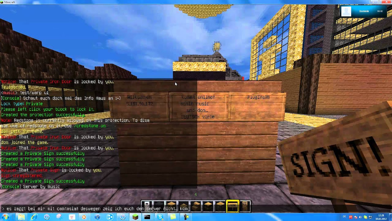 Minecraft Creative Hamachi Server Youtube Minecraft Creative Hamachi Server Youtube