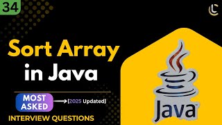 Sort an Array in Java | Sorting Tutorial| Bubble Sort |Java Programming & Coding Interview Questions