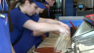 Domino's U.S. same-store sales drop for first time in over a decade