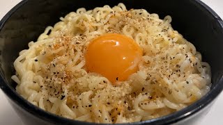 サッポロ一番塩ラーメンをアレンジした塩油そばのバランスが良すぎた