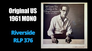 [LP Live] Bill Evans Trio – Sunday At The Village Vanguard. Original 1961 US MONO