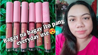 Pinkflash Oh my kiss liquid lipstick soft matte Nude Edition Review (Vlog #29)