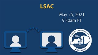 LSAC Meeting - May 25, 2021