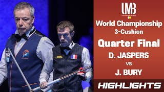 Quarter Final - 딕 야스퍼스 Dick JASPERS vs 제레미 뷰리 Jeremy BURY. H/L