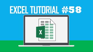 Excel Tutorial #58: Unhide Columns (Ctrl + Shift + 0)