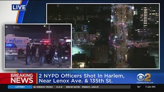At Least 2 NYPD Officers Shot, 1 Other Injured In Harlem
