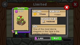 How to breed the Plateau dragon in Dragonvale!