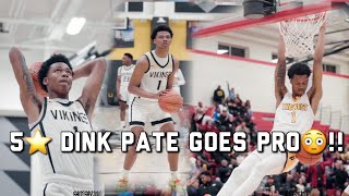G LEAGUE IGNITE HAS A NEW STAR👀👀?? 5⭐️ DINK PATE GOES PRO!! #basketball #viral #shorts