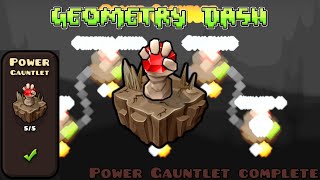 Geometry Dash: Power Gauntlet complete