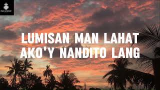 TAHAN NA | lyrics video | Erin sy