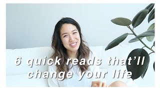 6 Books That'll Change Your Life (Quick Reads) | Summer 2017