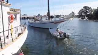 Dee of St. Marys Departing Calvert Marine Museum