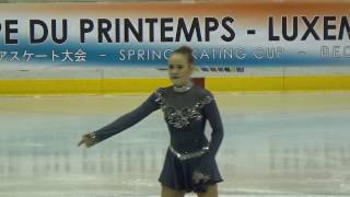 CDP 2017 Advanced Novice Girls FS Amber DE MAESSCHALCK BEL