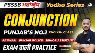 Conjunction | English Class | English for All Punjab Govt Exams | ROHIT SIR | #yodhaseries #17