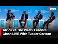 FULL DEBATE: Tucker Carlson Faces African Presidents in Debate on China, U.S. and Europe | AQ1Z