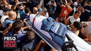 Israel-Hamas war takes deadly toll on journalists covering the conflict