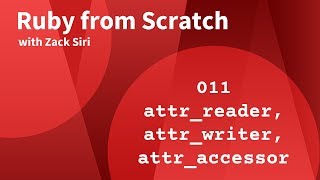 Ruby: Attr Reader, Writer and Accessor - 011