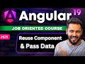 Angular 19 Tutorial #44 Reuse Components with Pass Data to Child Components Easily #angular19