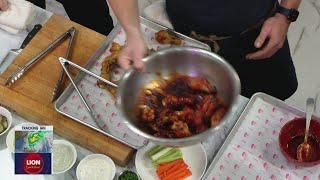 LION Lunch Hour: Making delicious wing sauce with Little Chicken