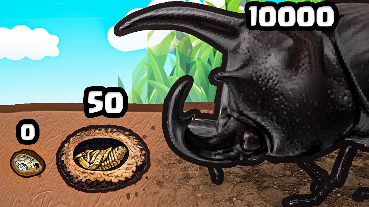 Growing A Beetle To Strongest Youtube