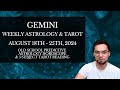 Gemini Weekly Astrology & Tarot August 18th - 25th  2024 Old School Horoscope & Predictions