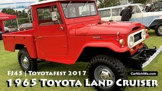 1965 Toyota Land Cruiser FJ45 Pickup | Toyotafest 2017 Car Show | CarNichiWa.com