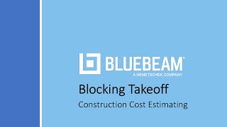 Wall Framing (P3) Blocking Material Quantity Takeoff with Bluebeam